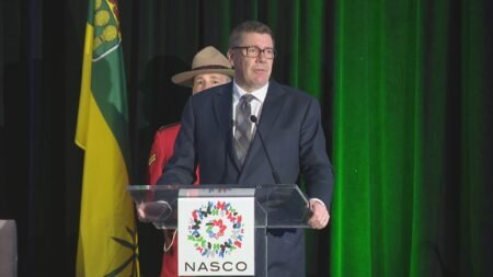 Saskatchewan Premier Scott Moe talks trade at international conference
