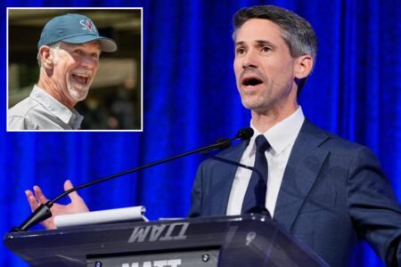 Reed Hastings claws back million after backing Matt Mahan Reed Hastings claws back million after backing Matt Mahan