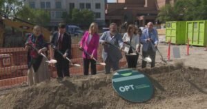 Construction begins on Olympic Plaza transformation project in downtown Calgary