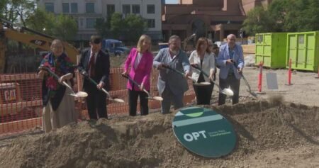 Construction begins on Olympic Plaza transformation project in downtown Calgary