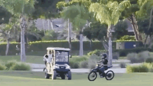 Video shows teens carving up golf course greens in reckless stunt, police say