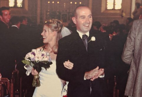 The love of each other’s life: Melissa and Brendan Coburn.