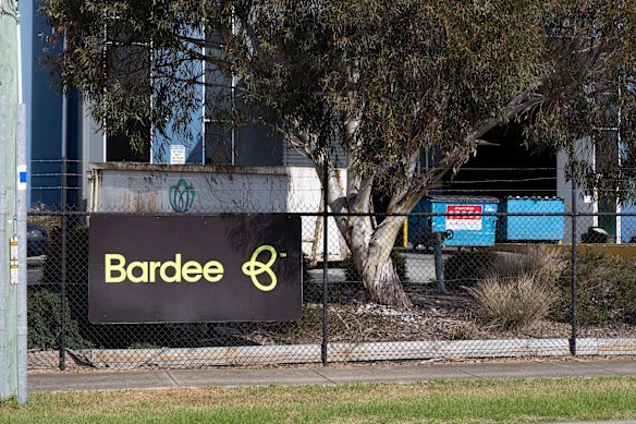 Bardee’s Sunshine West factory. 