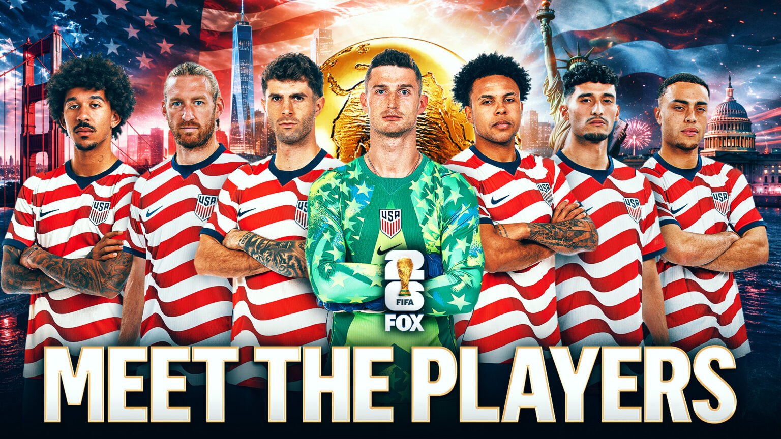 USA’s 2026 FIFA World Cup Roster: The 26 Players Ready To Make History