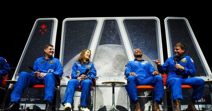 Artemis II crew recieve hero’s welcome at Canadian Space Agency Quebec headquarters Artemis II crew recieve hero’s welcome at Canadian Space Agency Quebec headquarters
