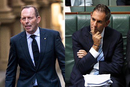 Tony Abbott and Jim Chalmers … both in the service of the Liberal Party?