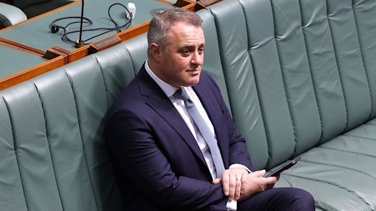 Shadow Treasurer Tim Wilson in the House of Representatives at Parliament House in Canberra on Thursday, May 28, 2026.