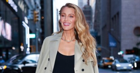 Blake Lively’s Timeless Trench Coat Is a Staple That Dresses Up Your Most Casual Outfits