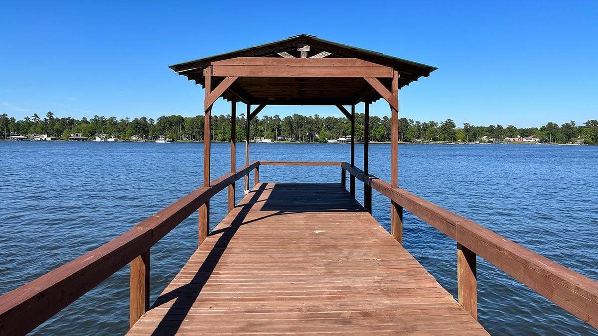 Camp Bob Cooper buildings and docks on Lake Marion in South Carolina