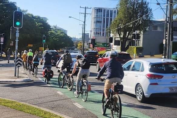 Council has released community consultation as part of their project to construct separated bike lanes on Sylvan Road in Toowong.