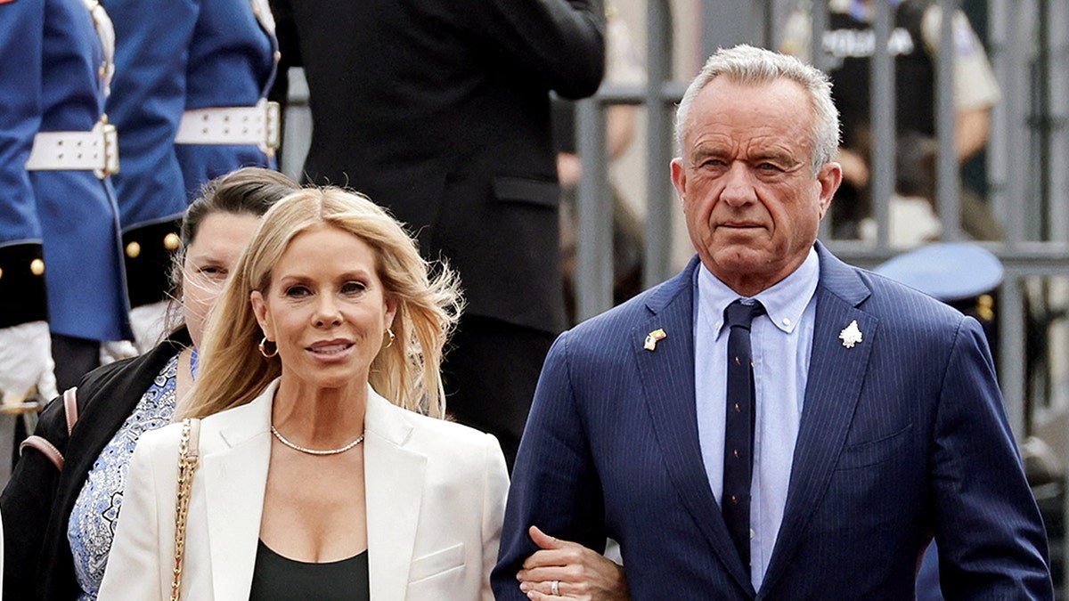 U.S. Health and Human Services Secretary Robert F. Kennedy Jr. arriving with wife Cheryl Hines in Quito