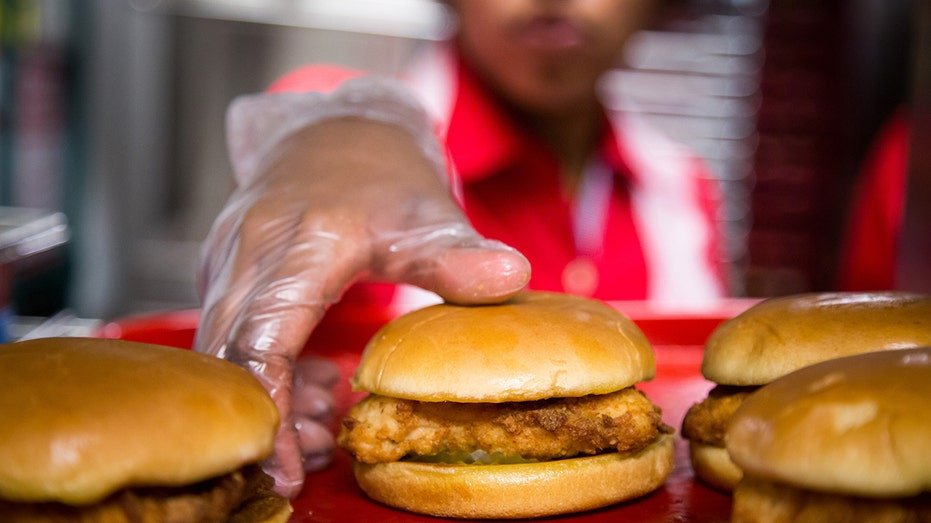 Operations Inside A Chick-fil-A Location As Restaurant Opens Manhattan Outpost