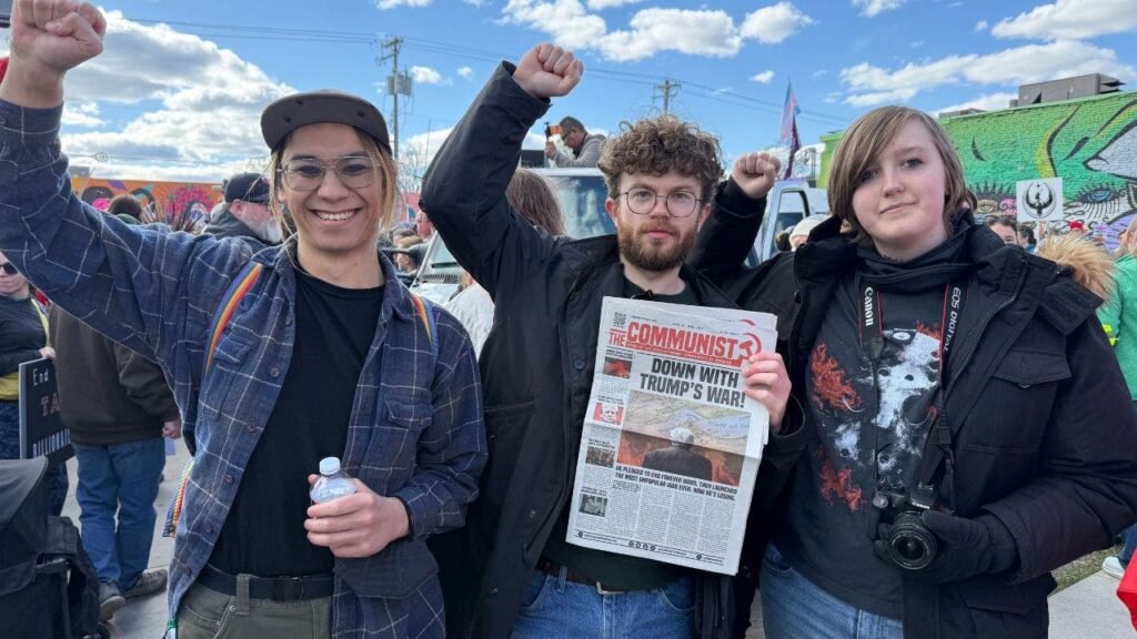 Communist, socialist activists push 20-hour workweek, property seizures as presence at protests grows