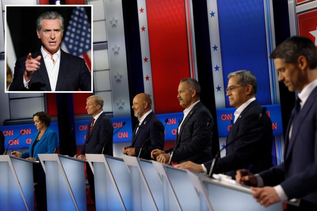 Candidates for governor asked to use one-word to describe Gavin Newsom’s performance
