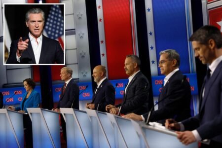 Candidates for governor asked to use one-word to describe Gavin Newsom’s performance