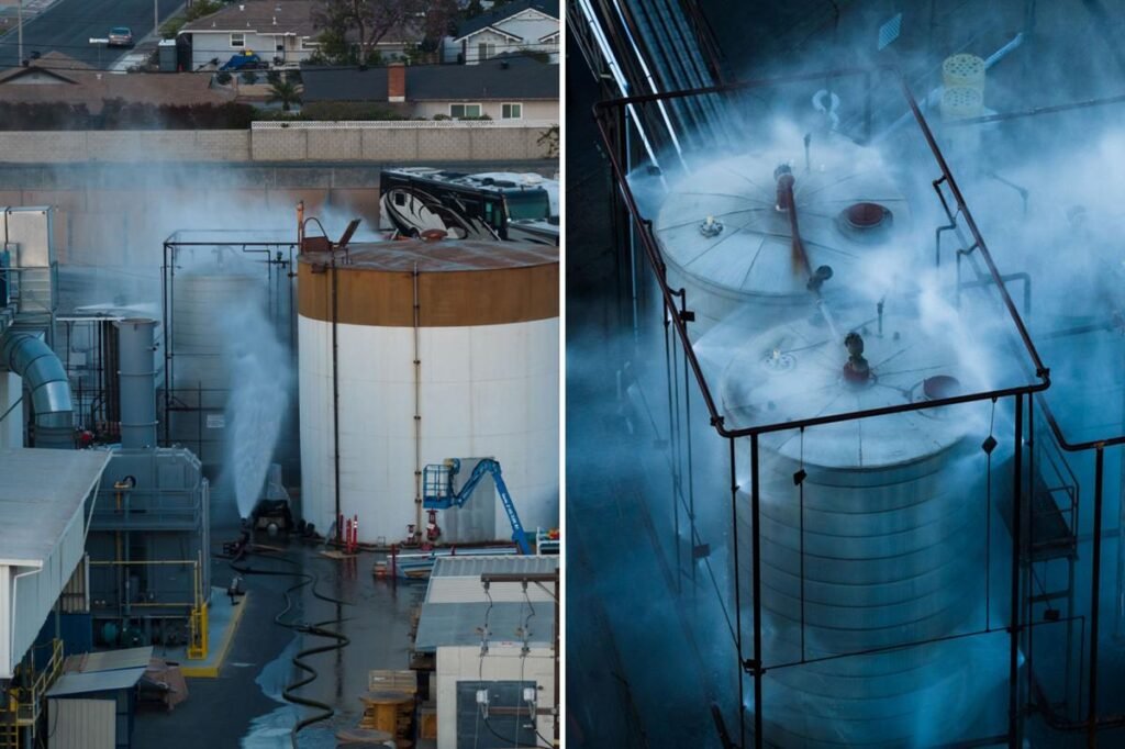 Catastrophic sign toxic tank could explode in Orange County as 40,000 evacuated Catastrophic sign toxic tank could explode in Orange County as 40,000 evacuated