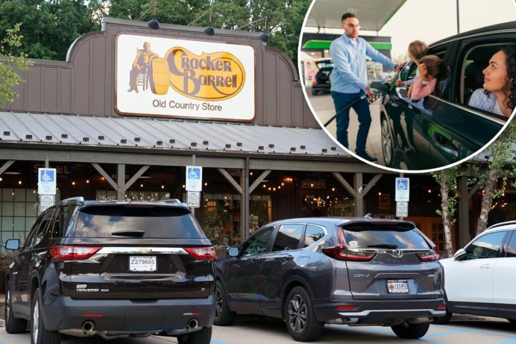 Cracker Barrel giving away free gas amid record-high fuel costs — just in time for summer road trips Cracker Barrel giving away free gas amid record-high fuel costs — just in time for summer road trips