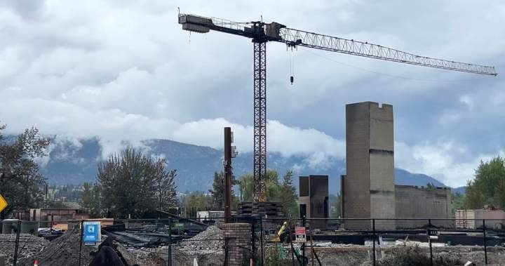 Penticton residents displaced due to safety risk from compromised crane following fire Penticton residents displaced due to safety risk from compromised crane following fire