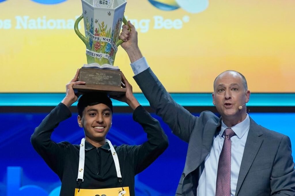 California teen wins Scripps National Spelling Bee in dramatic lightning-round tiebreaker California teen wins Scripps National Spelling Bee in dramatic lightning-round tiebreaker