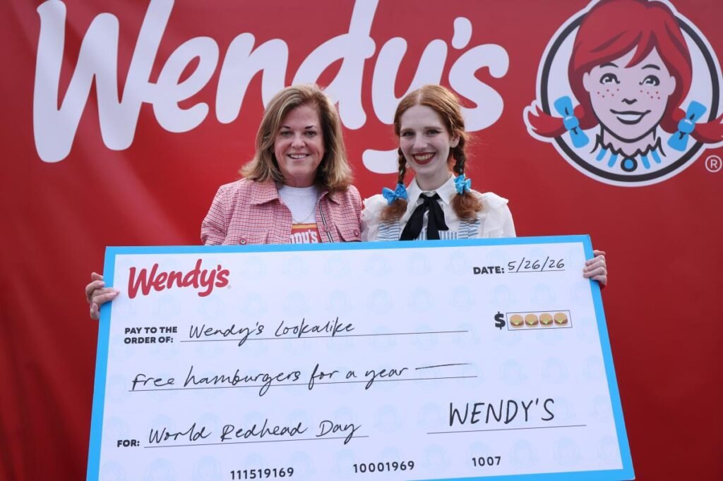 Ohio woman wins free Wendy’s burgers for a year after bizarre lookalike contest victory Ohio woman wins free Wendy’s burgers for a year after bizarre lookalike contest victory