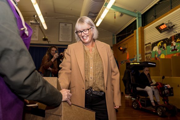 Michelle Milthorpe has conceded in the Farrer byelection.