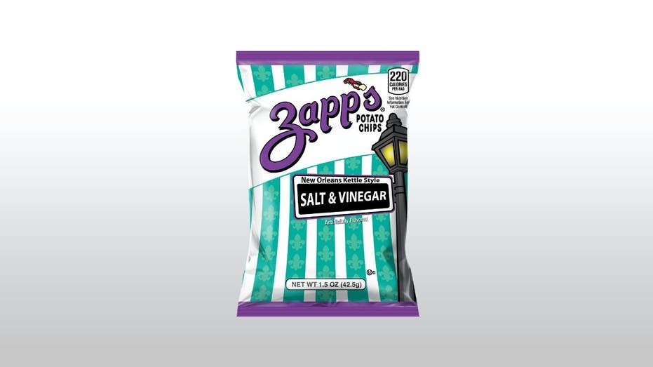 Zapp's Salt and Vinegar Potato Chips.