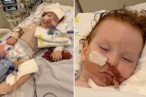 Mom gives heartwarming update on her son who fell into a coma after inhaling cake powder Mom gives heartwarming update on her son who fell into a coma after inhaling cake powder