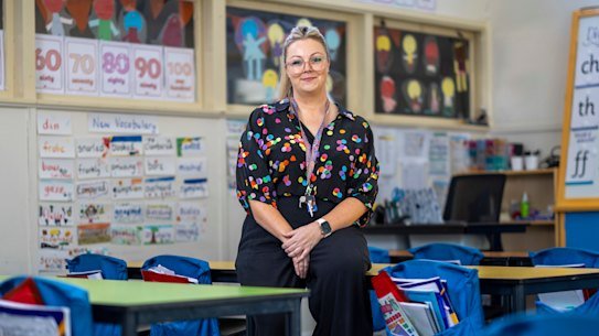 Teacher Leah Myers completed a second master’s degrees to understand the latest teaching methods.