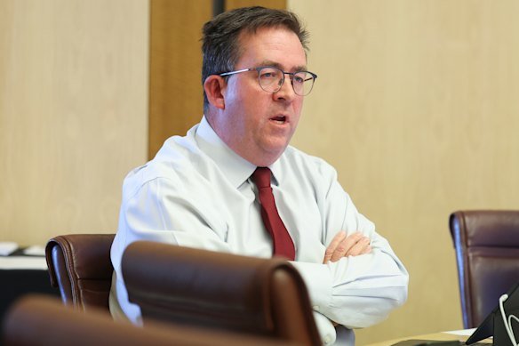 Liberal senator James McGrath.