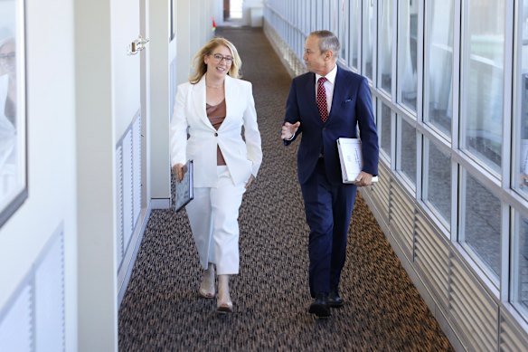 WA Treasurer Rita Saffioti and Premier Roger Cook handed down the budget on Thursday.