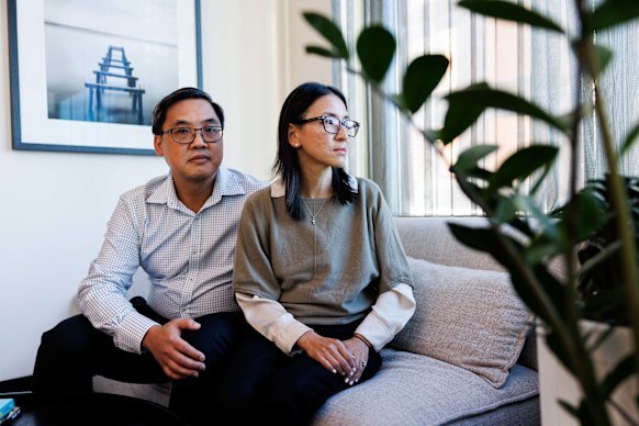 Brad and Elaine Seeto. Brad says tax reform is needed to prevent people being “slugged from all corners”.