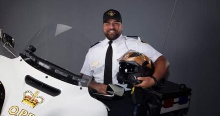 Funeral service for Ontario Provincial Police officer killed in crash while on duty