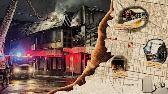 Melbourne’s nightclub firebombings.