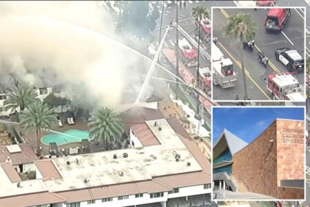 UC Riverside students left homeless as massive fire rips through apartment complex