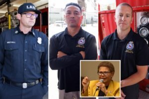 Exclusive | Furious LA firefighters take rarely seen step in fight against Karen Bass: ‘Domino effect’
