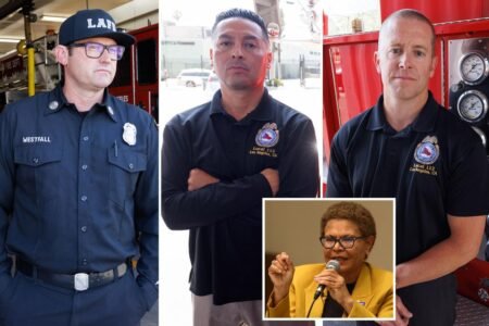 Exclusive | Furious LA firefighters take rarely seen step in fight against Karen Bass: ‘Domino effect’