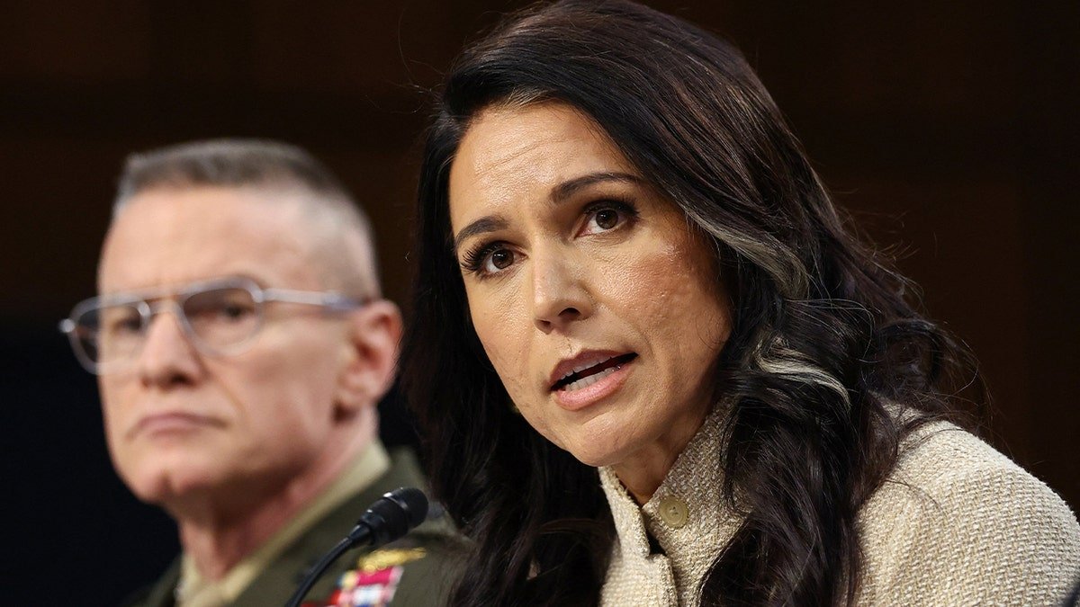 Director of National Intelligence Tulsi Gabbard testifying at Senate Intelligence Committee hearing in Washington, D.C.
