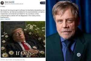 ‘Star Wars’ actor Mark Hamill deletes image depicting Trump as deceased, posts new photo to ‘apologize’ after backlash