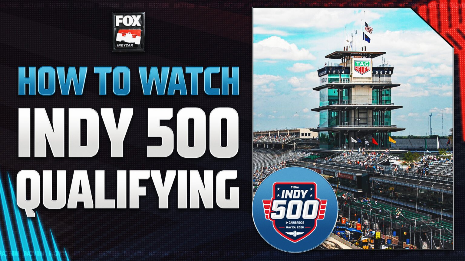 How to Watch 2026 Indy 500 Qualifying: TV Channel, Streaming, Schedule How to Watch 2026 Indy 500 Qualifying: TV Channel, Streaming, Schedule