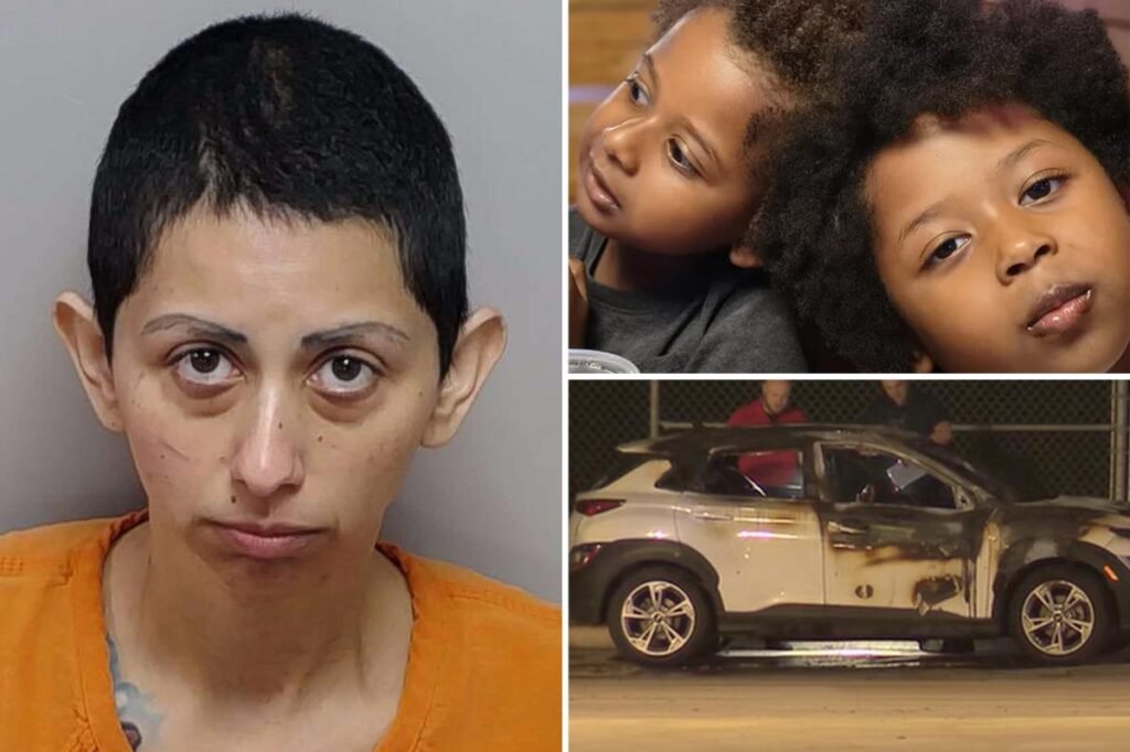 Texas mother sobs in court after allegedly killing her two children in a burning car — as family says her mental health had been declining for nearly a year Texas mother sobs in court after allegedly killing her two children in a burning car — as family says her mental health had been declining for nearly a year