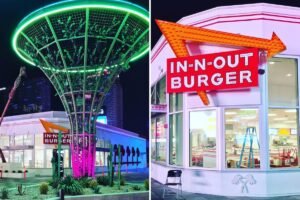 World’s largest In-N-Out nears highly anticipated opening date as new photos reveal progress