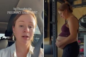 Pregnant woman coins new phrase to describe the ‘rude’ commentary she’s received as a mother-to-be Pregnant woman coins new phrase to describe the ‘rude’ commentary she’s received as a mother-to-be