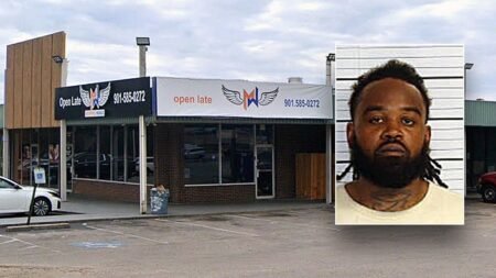 Man accused of biting infant during erratic dash through businesses before restaurant arrest