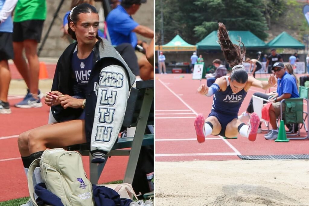 Trans track athlete AB Hernandez dominates competition at California girls masters meet Trans track athlete AB Hernandez dominates competition at California girls masters meet