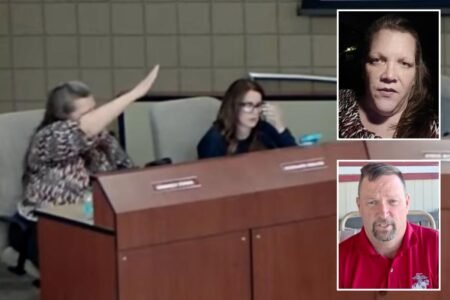 Arizona school board member gives Nazi salute, shouts ‘heil’ at ‘dictator’ board president in contentious meeting Arizona school board member gives Nazi salute, shouts ‘heil’ at ‘dictator’ board president in contentious meeting