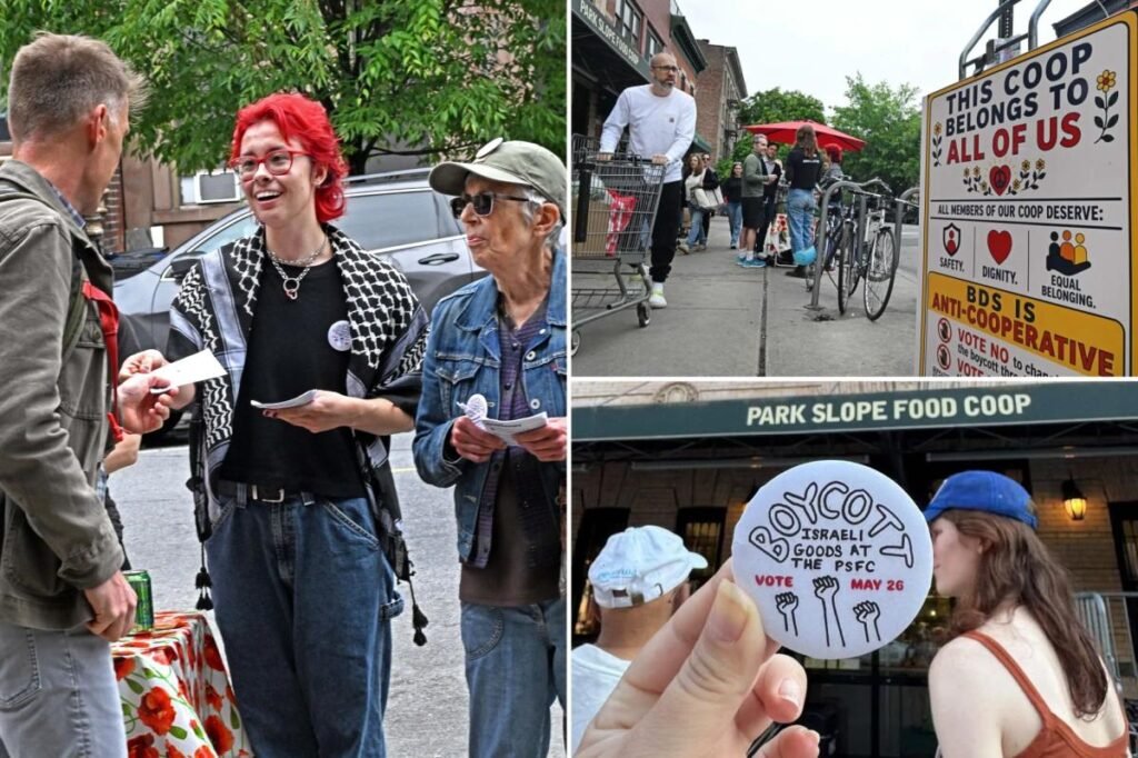 Park Slope Food Coop passes controversial Israel boycott in divisive, chaotic meet attended by over 7K members Park Slope Food Coop passes controversial Israel boycott in divisive, chaotic meet attended by over 7K members