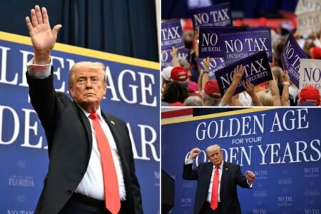 Trump hangs with seniors in Florida’s Villages – touts everything he’s done to make life more affordable