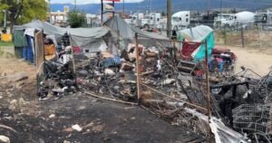 Penticton encampment fire sparks renewed safety concerns