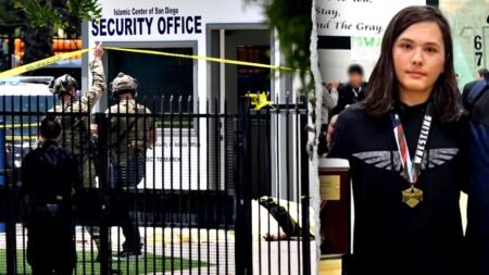 Alleged shooters in Islamic Center of San Diego attack identified as Cain Clark and Caleb Velasquez: report Alleged shooters in Islamic Center of San Diego attack identified as Cain Clark and Caleb Velasquez: report