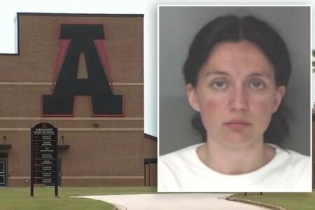 Georgia teacher, 25, accused of sexually assaulting high school student in classroom closet